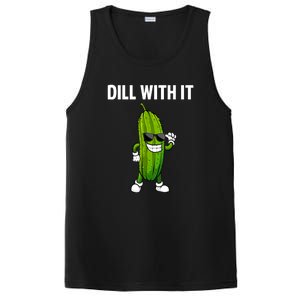 Dill Pickle Funny Cucumber Pickle Lover Gift PosiCharge Competitor Tank