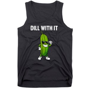 Dill Pickle Funny Cucumber Pickle Lover Gift Tank Top