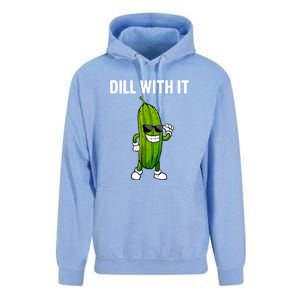 Dill Pickle Funny Cucumber Pickle Lover Gift Unisex Surf Hoodie