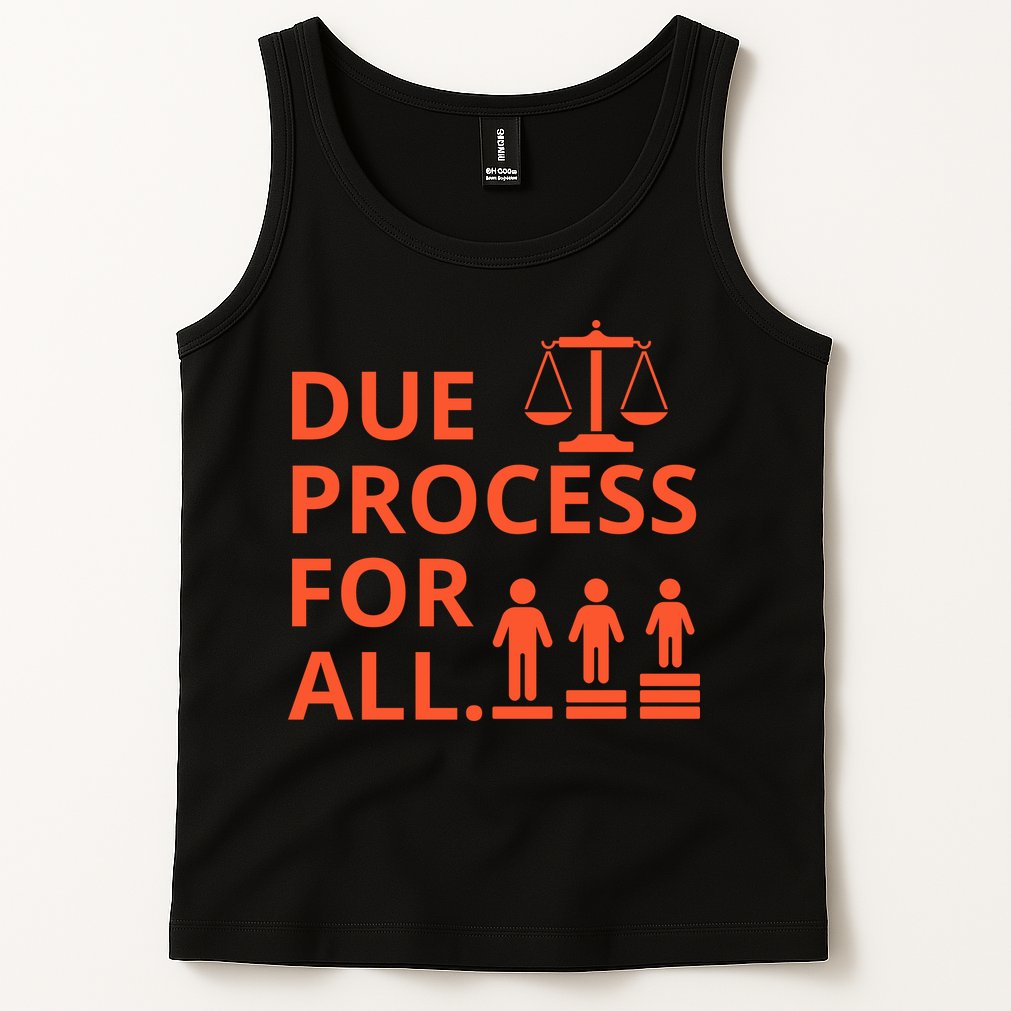 Due Process For All Tank Top