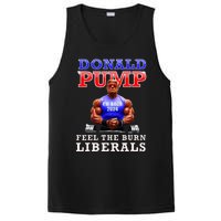 Donald Pump Funny Trump Feel The Burn Liberals 2024 PosiCharge Competitor Tank