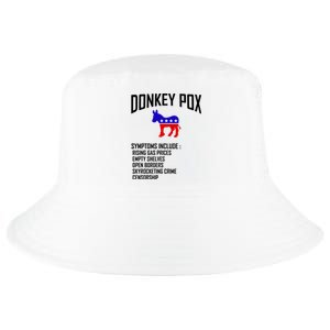 Donkey Pox Funny Symptoms Political Anti Biden Cool Comfort Performance Bucket Hat