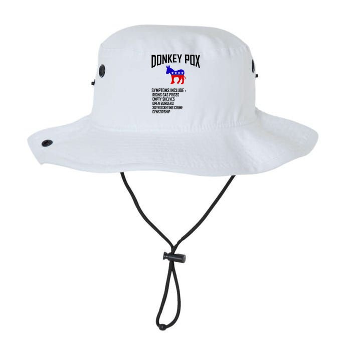 Donkey Pox Funny Symptoms Political Anti Biden Legacy Cool Fit Booney Bucket Hat