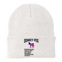 Donkey Pox Funny Symptoms Political Anti Biden Knit Cap Winter Beanie