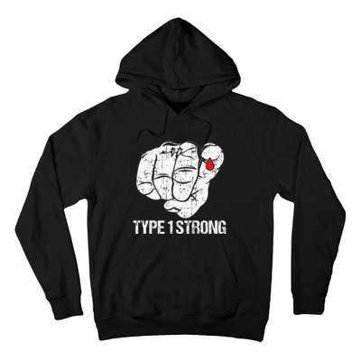 Diabetic Patients Fighter Awareness Diabetes Type 1 Hoodie