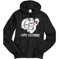 Diabetic Patients Fighter Awareness Diabetes Type 1 Tie Dye Hoodie