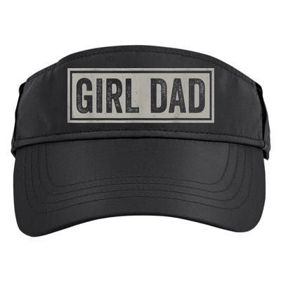 Dad Proud Father Fathers Day Vintage Adult Drive Performance Visor
