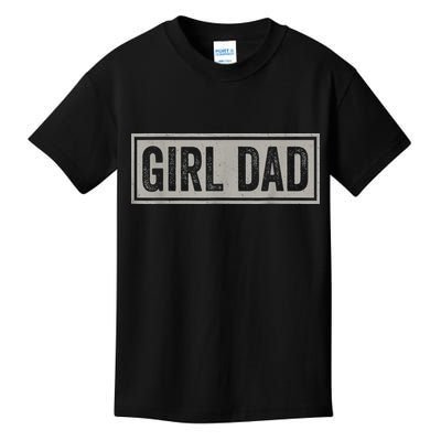 Dad Proud Father Fathers Day Vintage Kids T-Shirt