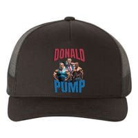 Donald Pump Gift Meme Funny Election Tren Hard Appareal We Go Gym For Bodybuilde Yupoong Adult 5-Panel Trucker Hat