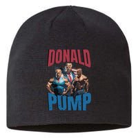 Donald Pump Gift Meme Funny Election Tren Hard Appareal We Go Gym For Bodybuilde Sustainable Beanie