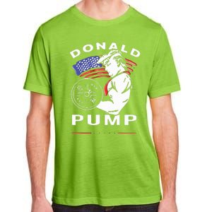 Donald Pump Gym Bodybuilder And Weightlifting Adult ChromaSoft Performance T-Shirt