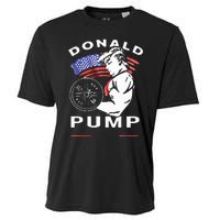 Donald Pump Gym Bodybuilder And Weightlifting Cooling Performance Crew T-Shirt