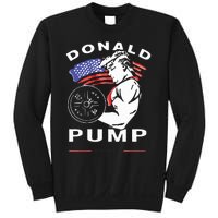 Donald Pump Gym Bodybuilder And Weightlifting Sweatshirt