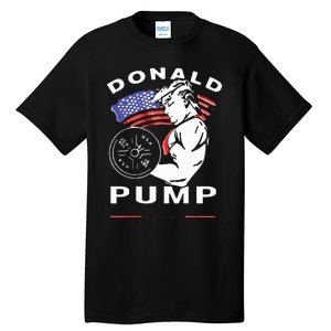 Donald Pump Gym Bodybuilder And Weightlifting Tall T-Shirt