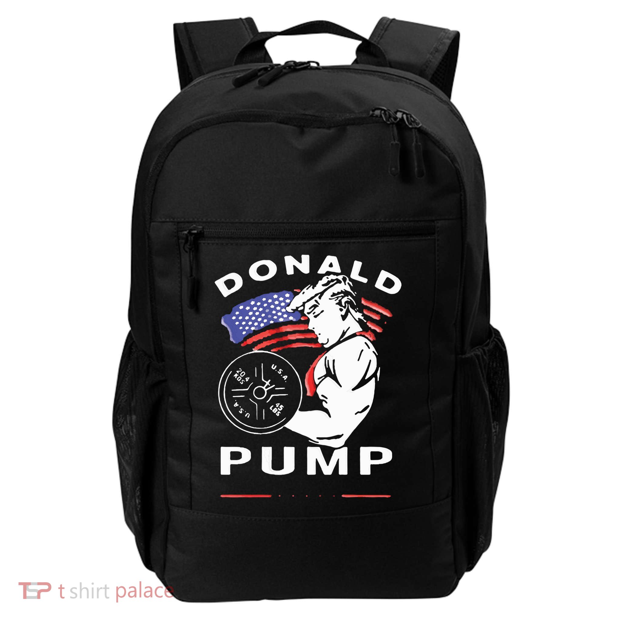 Donald Pump Gym Bodybuilder And Weightlifting Backpack
