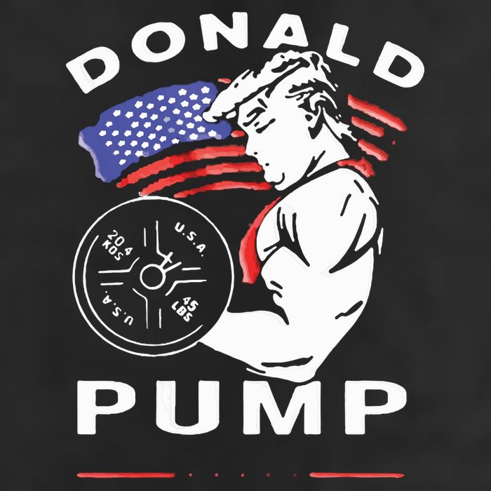 Donald Pump Gym Bodybuilder And Weightlifting 11oz C Handle Ceramic Mug