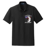 Donald Pump Gym Bodybuilder And Weightlifting Dry Zone Grid Polo