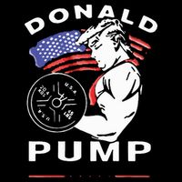 Donald Pump Gym Bodybuilder And Weightlifting 16 in Basic Backpack