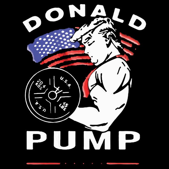 Donald Pump Gym Bodybuilder And Weightlifting 16 in Basic Backpack