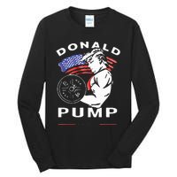 Donald Pump Gym Bodybuilder And Weightlifting Tall Long Sleeve T-Shirt