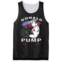 Donald Pump Gym Bodybuilder And Weightlifting Mesh Reversible Basketball Jersey Tank