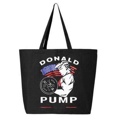 Donald Pump Gym Bodybuilder And Weightlifting 25L Jumbo Tote