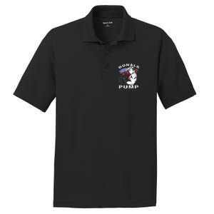 Donald Pump Gym Bodybuilder And Weightlifting PosiCharge RacerMesh Polo