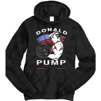 Donald Pump Gym Bodybuilder And Weightlifting Tie Dye Hoodie