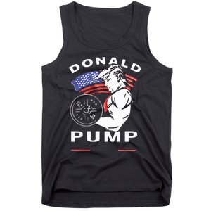 Donald Pump Gym Bodybuilder And Weightlifting Tank Top