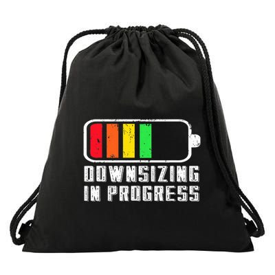 Downsizing Progress Gastric Bypass Surgery Weight Loss Drawstring Bag