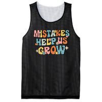 Daisy Positive Growth Mindset Retro Teacher Back To School Mesh Reversible Basketball Jersey Tank