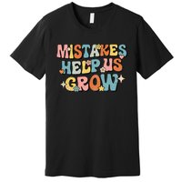 Daisy Positive Growth Mindset Retro Teacher Back To School Premium T-Shirt