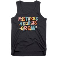 Daisy Positive Growth Mindset Retro Teacher Back To School Tank Top