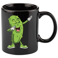 Dabbing Pickle Gift Cucumber Vegetarian Vegan Pickles Lover Gift 11oz C Handle Ceramic Mug