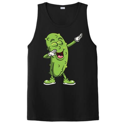 Dabbing Pickle Gift Cucumber Vegetarian Vegan Pickles Lover Gift PosiCharge Competitor Tank