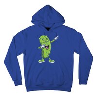 Dabbing Pickle Gift Cucumber Vegetarian Vegan Pickles Lover Gift Hoodie