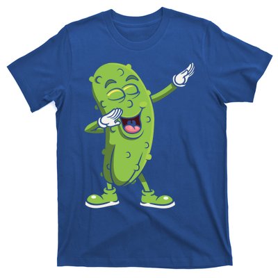 Dabbing Pickle Gift Cucumber Vegetarian Vegan Pickles Lover Gift T-Shirt