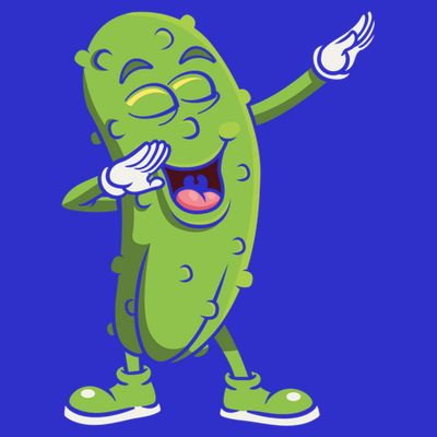Dabbing Pickle Gift Cucumber Vegetarian Vegan Pickles Lover Gift T-Shirt