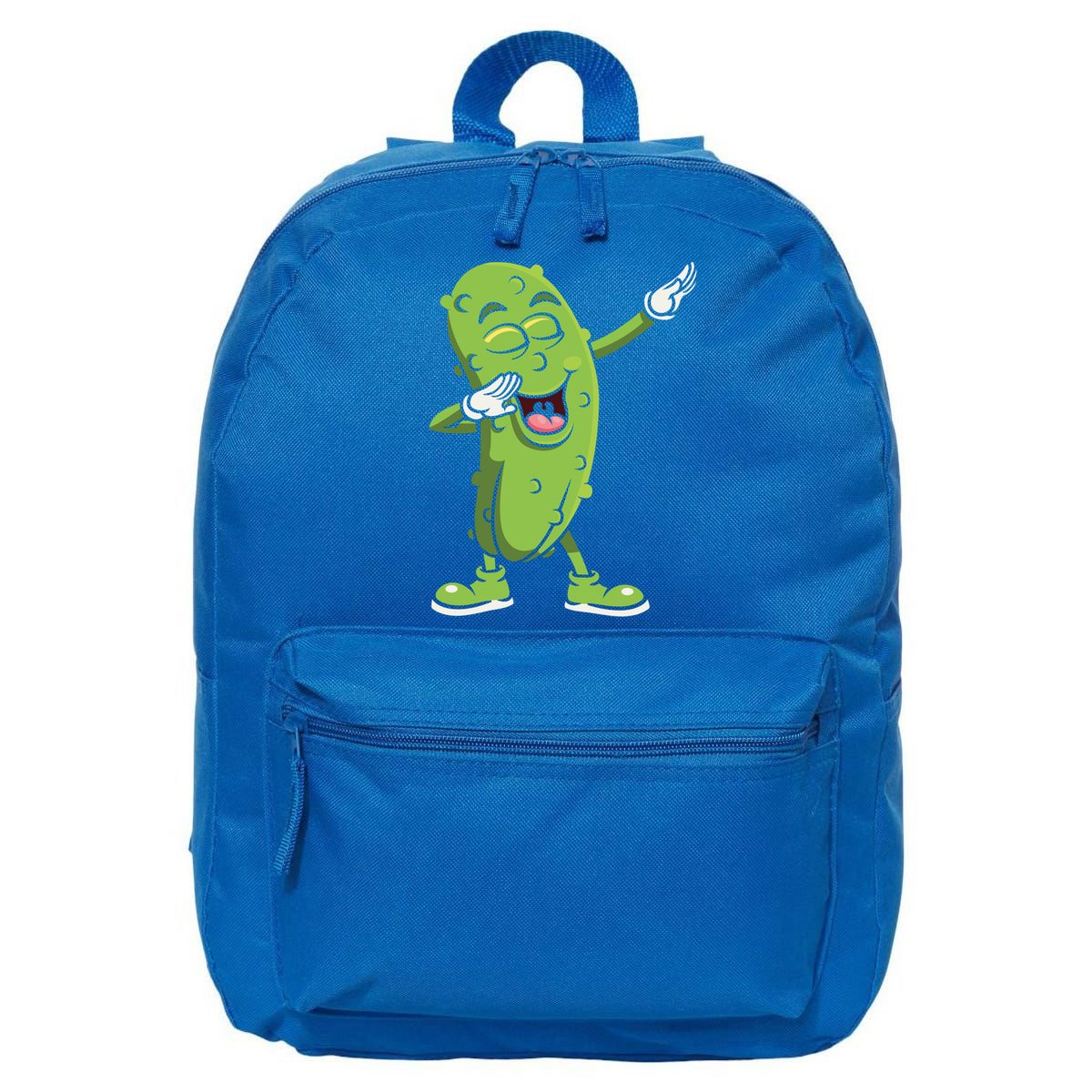 Dabbing Pickle Gift Cucumber Vegetarian Vegan Pickles Lover Gift 16 in Basic Backpack