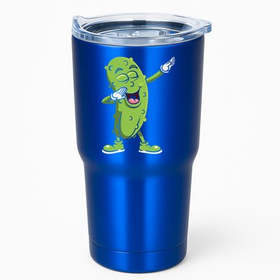 Dabbing Pickle Gift Cucumber Vegetarian Vegan Pickles Lover Gift Tumbler