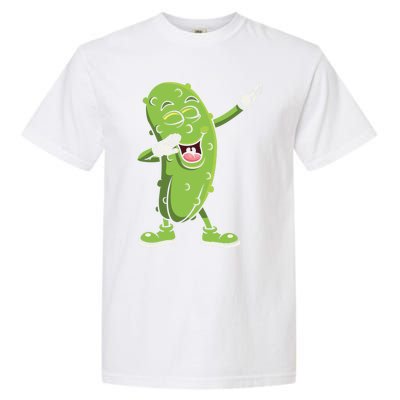 Dabbing Pickle Gift Cucumber Vegetarian Vegan Pickles Lover Gift Garment-Dyed Heavyweight T-Shirt