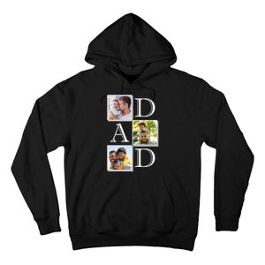 Dad Personalized Gift For Fathers Day Custom Photo Hoodie