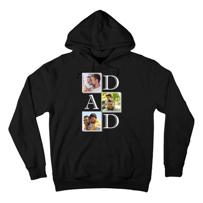 Dad Personalized Gift For Fathers Day Custom Photo Hoodie