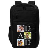 Dad Personalized Gift For Fathers Day Custom Photo Impact Tech Backpack