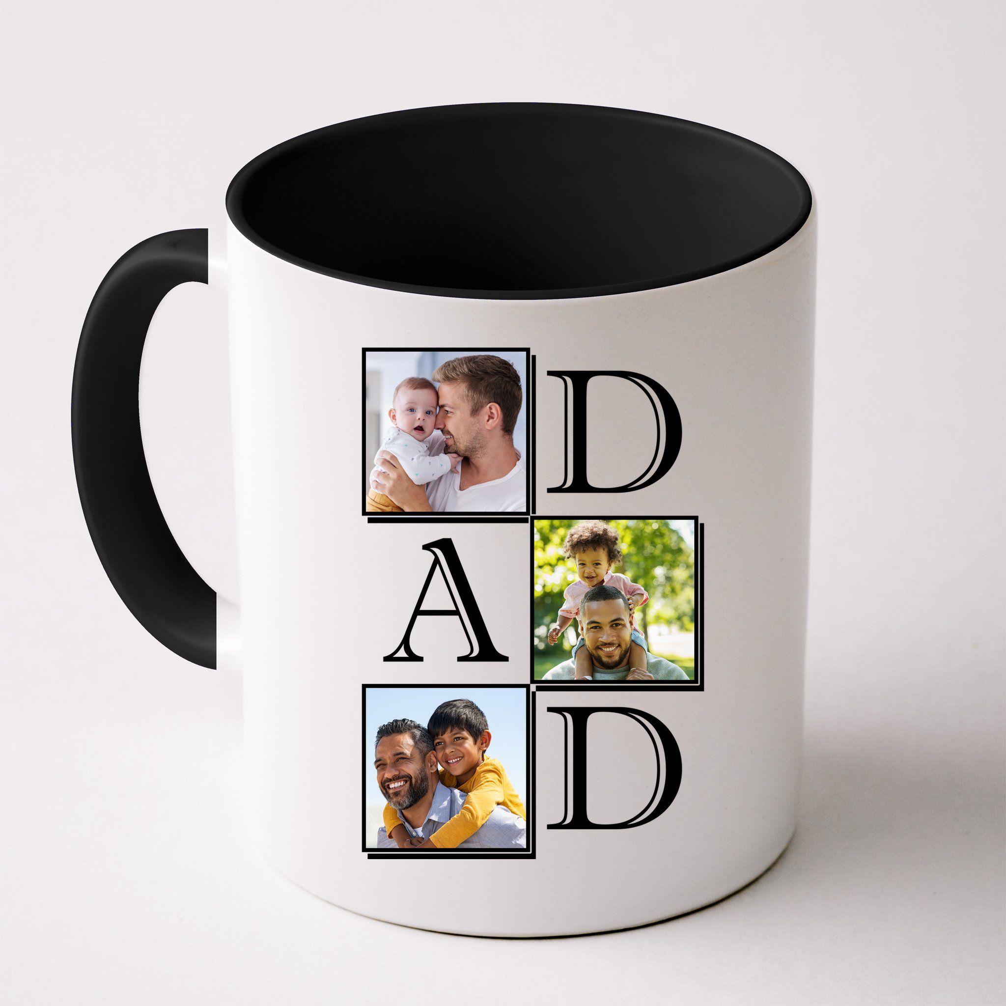Dad Personalized Gift For Fathers Day Custom Photo Mug