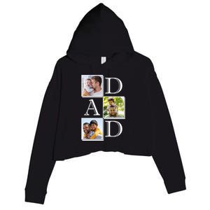 Dad Personalized Gift For Fathers Day Custom Photo Crop Fleece Hoodie