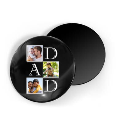 Dad Personalized Gift For Fathers Day Custom Photo Magnet