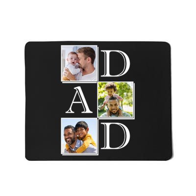 Dad Personalized Gift For Fathers Day Custom Photo Mousepad