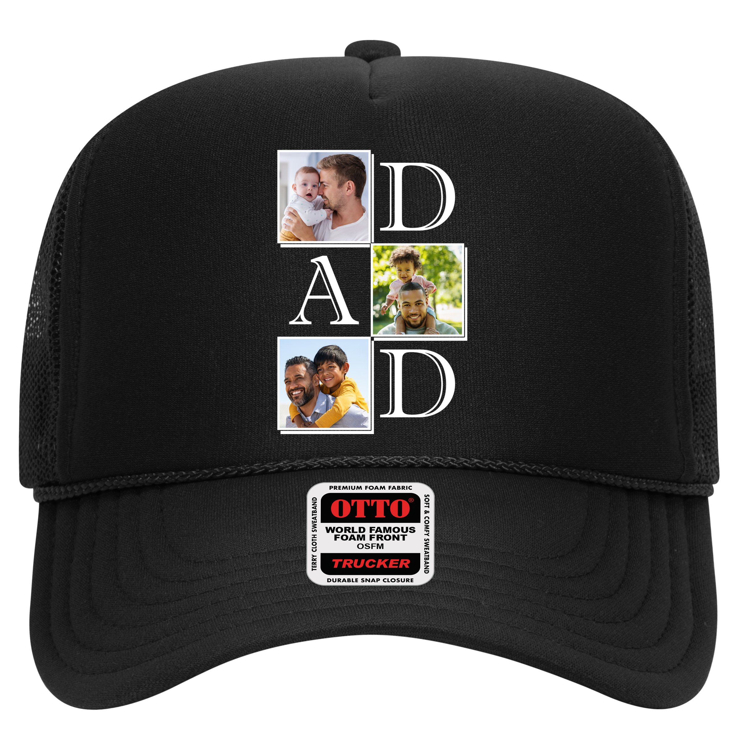 Dad Personalized Gift For Fathers Day Custom Photo Hat