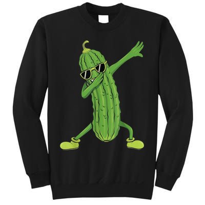 Dabbing Pickle Gift Dancing Cucumber Lover Funny Gifts Sweatshirt